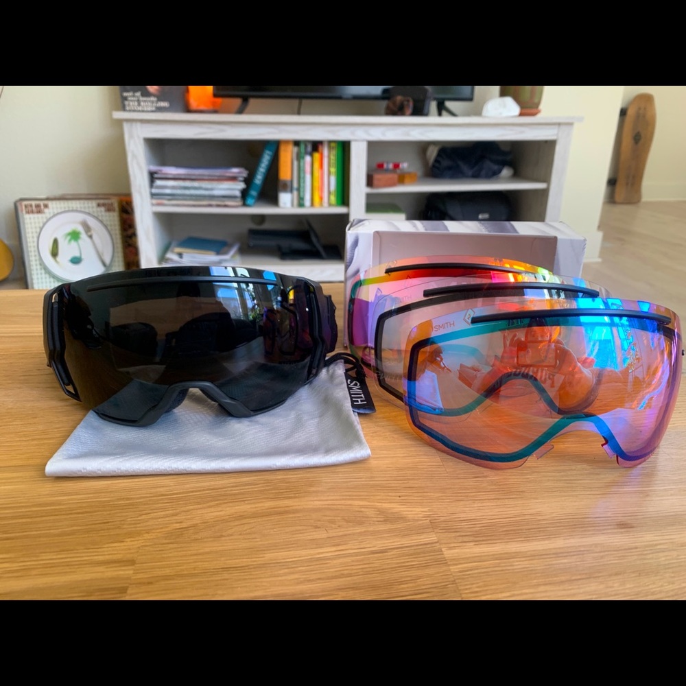 Smith I/O 7 Goggles With Extra Lenses